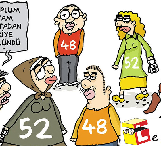 LeMan kapağına seçim sonucunu taşıdı: Toplum tam ortadan ikiye bölündü
