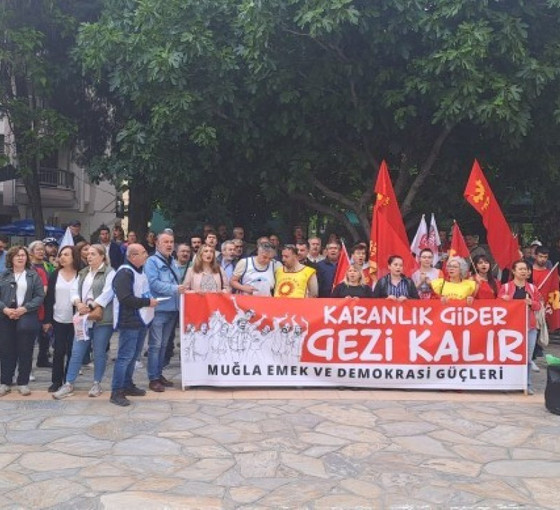 Muğla ve Mersin'de Gezi Direnişi anması: Gezi umuttur, umut bitmez