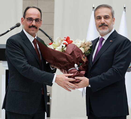 MİT Başkanlığında devir teslim: İbrahim Kalın, görevi Hakan Fidan'dan devraldı