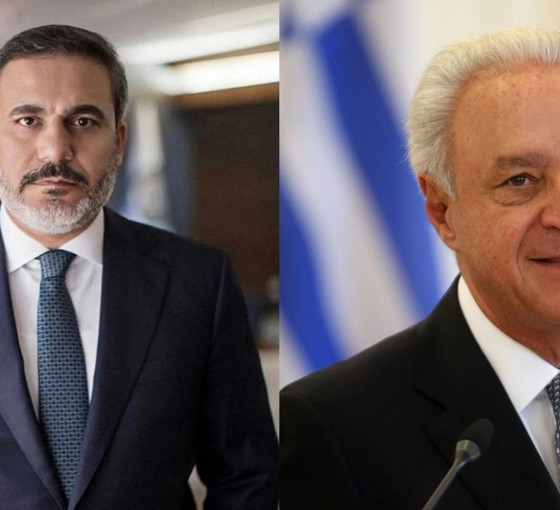 Hakan Fidan, Yunanistan Dışişleri Bakanı Kaskarelis'la görüştü
