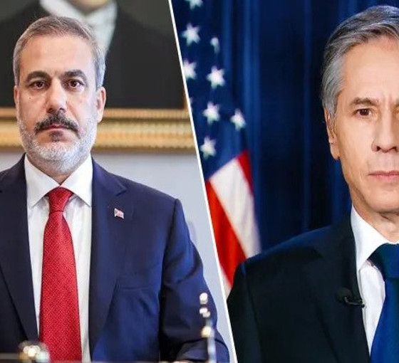 Hakan Fidan, ABD'li mevkidaşı Blinken'la görüştü