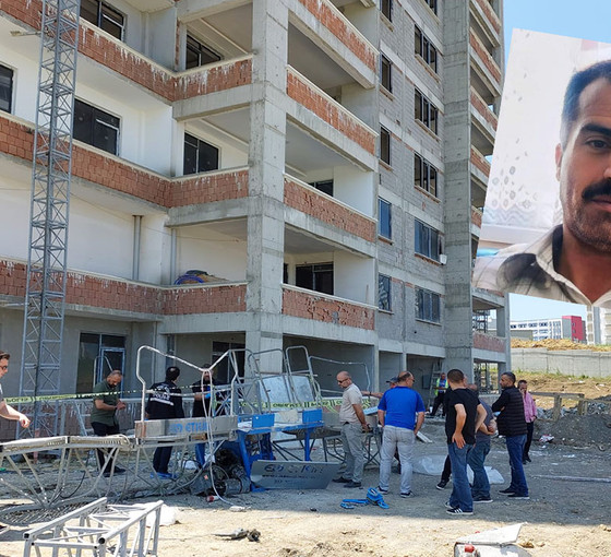 Ataması yapılmayan öğretmen, çalıştığı inşaattan düşerek öldü