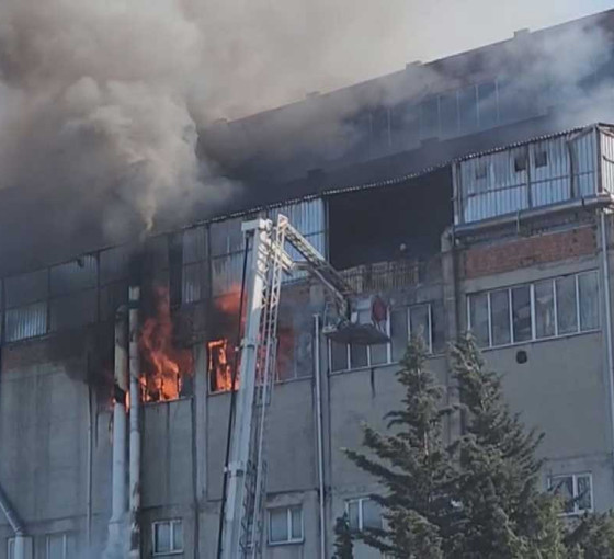İkitelli Organize Sanayi Bölgesinde yangın