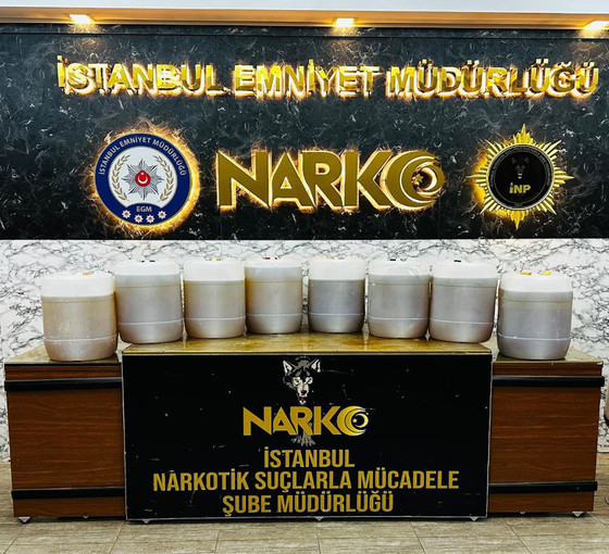 İstanbul'da 530 kilo metamfetamin ele geçirildi