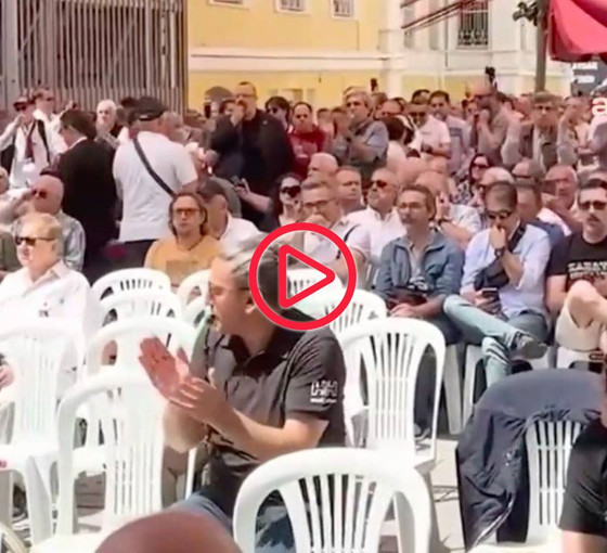 Kabataş'ın Geleneksel Pilav Günü'nde okul müdürünü protesto