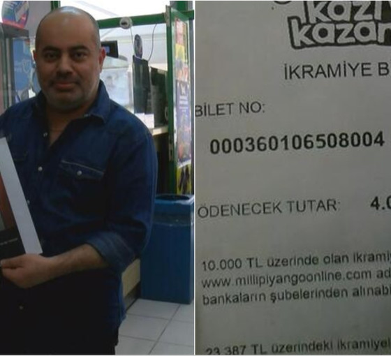 Kazı Kazan'dan 4 bin lira kazandığını sandı, bayi sayesinde 4 milyon lirasını aldı