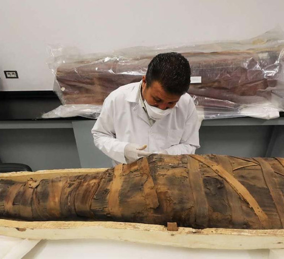 Peru'da koka yapraklarıyla sarılı 3 bin yıllık mumya bulundu