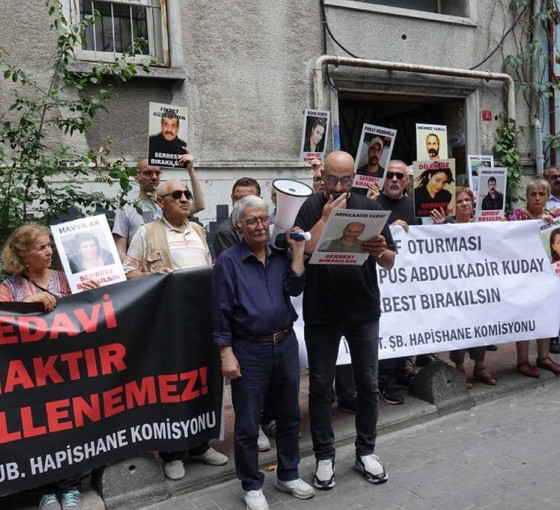 586. F Oturması: 'Ağır hasta tutuklu Abdulkadir Kuday serbest bırakılsın'