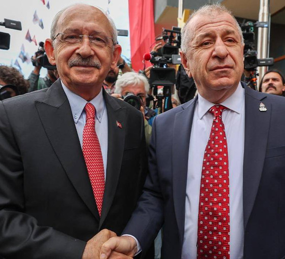 Ümit Özdağ, Kemal Kılıçdaroğlu'nu ziyaret etti