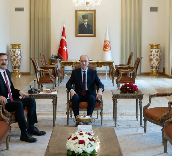 Erkan Baş TBMM başkanıyla görüştü, Atalay’ın tutukluluğuna ilişkin itirazları iletti