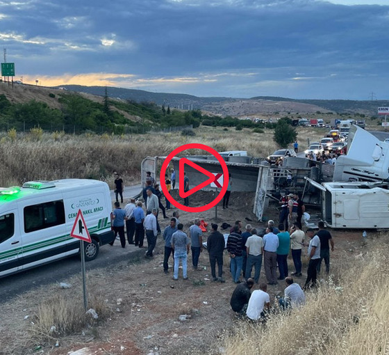 Antep'te kaza : Üç ölü, beş yaralı | Umut-Sen: Denetimin kaldırıldığı yolda yaşanan zincirleme katliam!