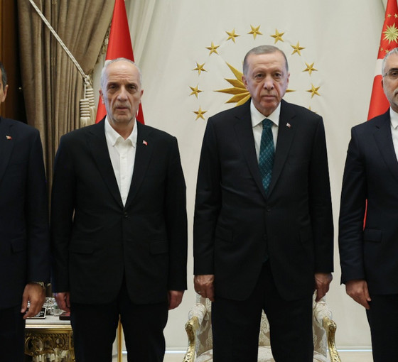 TİSK ve Türk-İş'ten Erdoğan'a 'teşekkür' ziyareti
