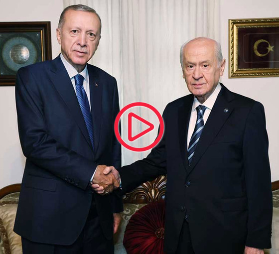 Erdoğan, Bahçeli ile görüştü