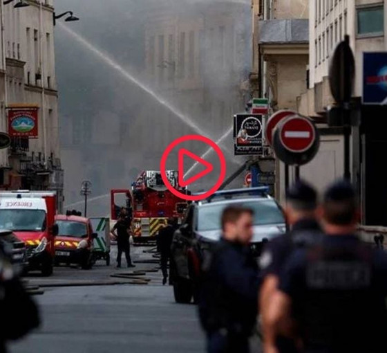 Paris'te doğalgaz patlaması: En az 16 yaralı