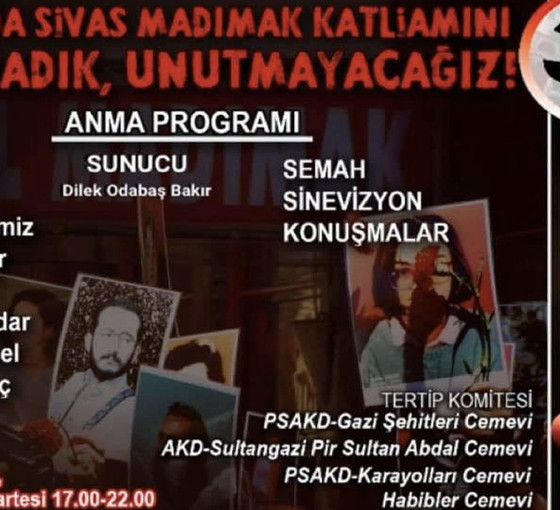 Sivas Katliamı anması ‘Grup Yorum konser verebilir’ diyerek yasaklandı