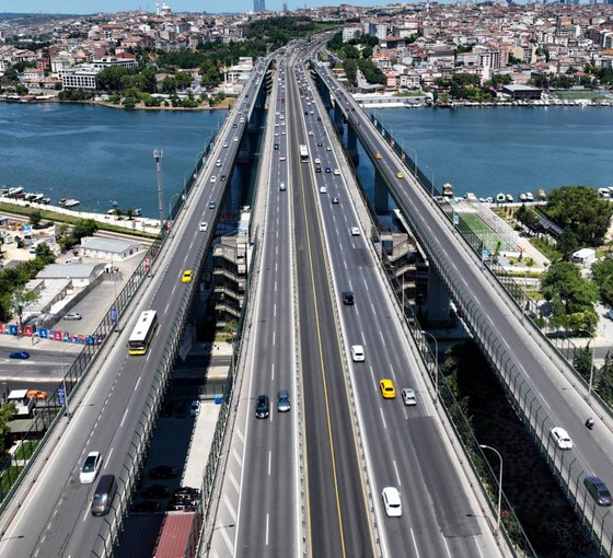 İstanbul trafiği en düşük seviyelerini gördü
