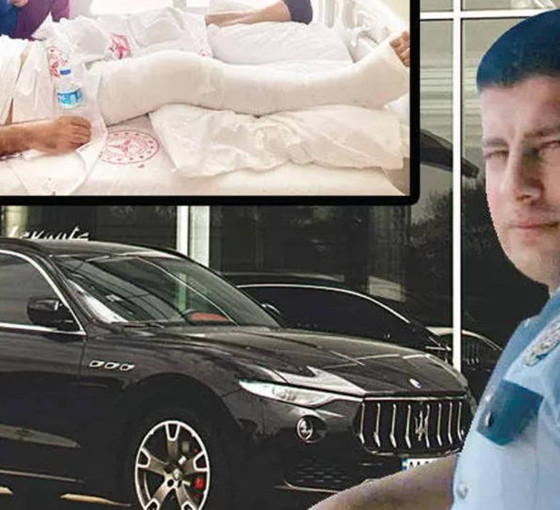 Maseratili polis memuru açığa alındı