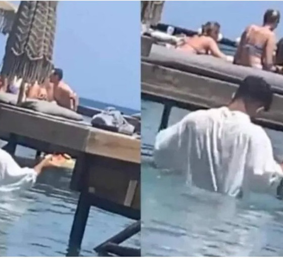 Yunanistan'da 'denizden servis' tepki çekti: 'Garsonlar köle değildir'