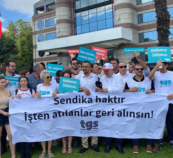 Sputnik Türkiye çalışanları grev kararını açıkladı: Emek kazanacak, alın teri kazanacak