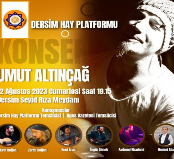 Dersim Hay Platformu'ndan konser yasağına tepki