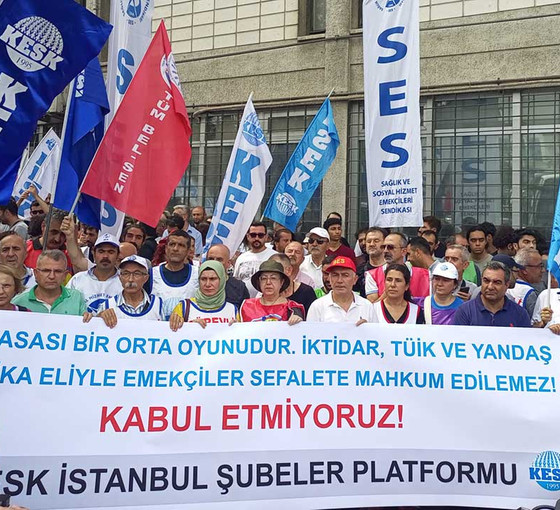 KESK iş bıraktı: ‘Hükümet zammını al başına çal’