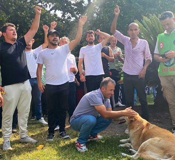 İBB'ye bağlı park bahçe işçileri direnişlerinin dördüncü gününde: 'Konumumuz belli, direnişteyiz'