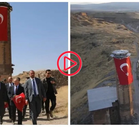 Ani Kazı Başkanı'nın 'fetih videosu'na tepki: Kültür mirası bu kişiye teslim edilmiş