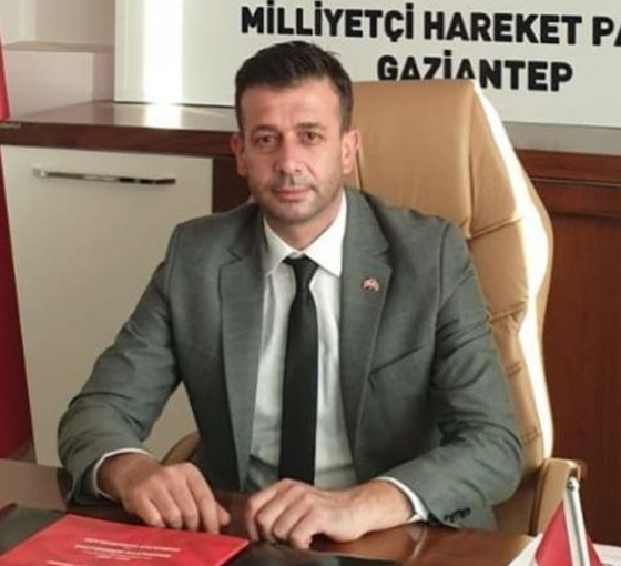 MHP Antep İl Başkanı Cahit Çıkmaz görevinden istifa etti