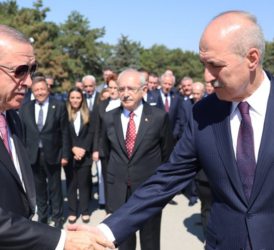 Erdoğan ve Kılıçdaroğlu seçimden sonra ilk kez aynı karede