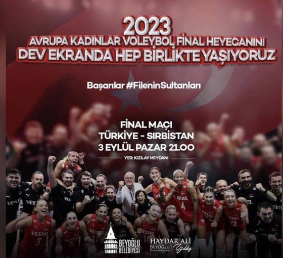 AKP'li belediye, voleybol maçı paylaşımında Ebrar ve Hande'yi kırptı, tepkiler sonrası yeni paylaşım yaptı