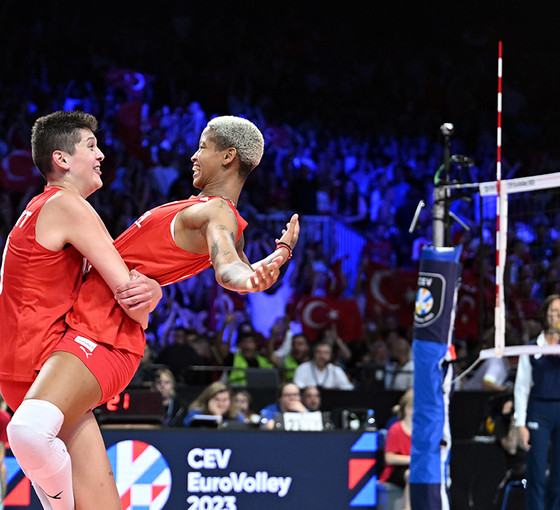 A Milli Kadın Voleybol Takımı Avrupa şampiyonu oldu
