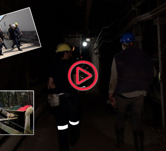 Artı TV yer altında direnen madencilerin yanına indi: 'Hakkımızı istiyoruz'