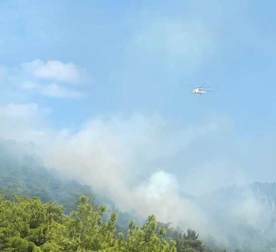 Kazdağları'ndaki orman yangını kontrol altına alındı