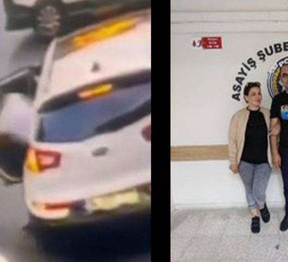 İstanbul'da caddede yürürken kaçırılan kadına nişanlısı sürpriz yapmış