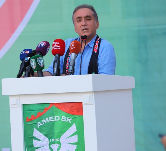 Amedspor Başkanı Aziz Elaldı: Tehdit mesajını yazanlar hakkında işlem başlatıldı