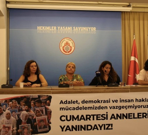 İstanbul Tabip Odası: Cumartesi Anneleri’nin yanındayız