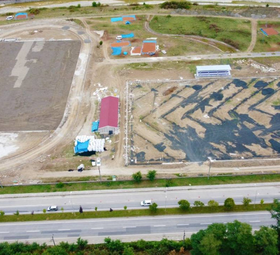 Ordu'da milyonluk botanik park harman alanı oldu