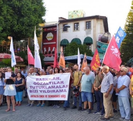 Antalya'da Üç Fidan anması operasyonu protesto edildi: Gözaltına alınanlar serbest bırakıldı