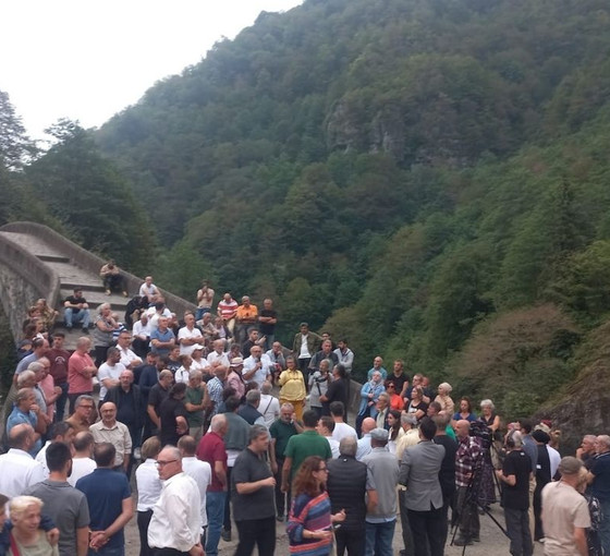Arhavi'de HES ve taş ocağı protestosu: 'Şimşir ağaçları kuruyor, doğa yok ediliyor'