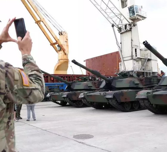 ABD yapımı Abrams tankları Ukrayna'da