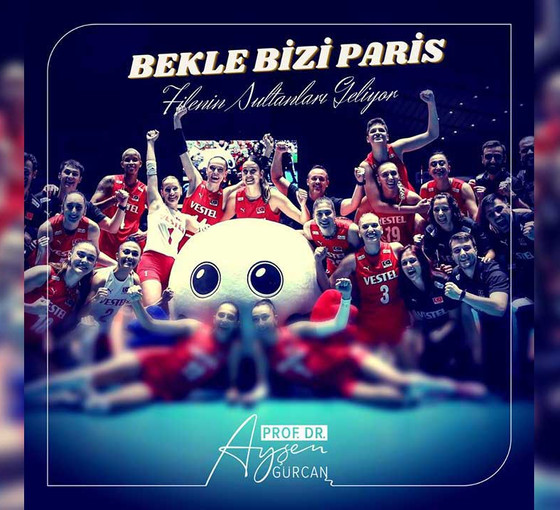 AKP'li vekil Gürcan, Türkiye A Milli Kadın Voleybol Takımı'nın bacaklarını sansürledi