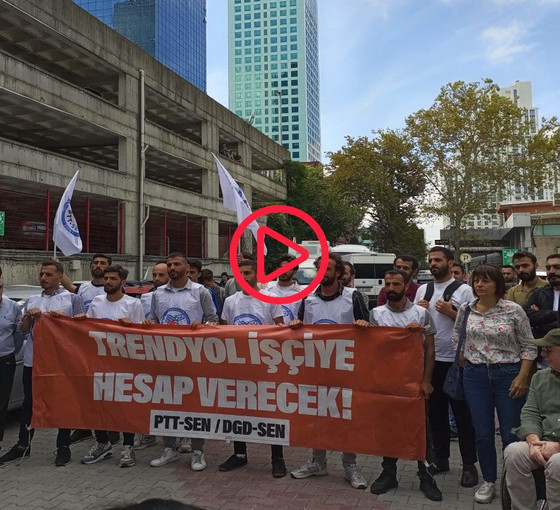 İşten çıkartılan Trendyol işçileri şirket merkezine yürüdü: Sendika başkanları ve 15 işçi gözaltına alındı