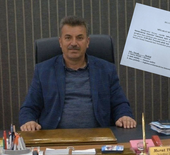 AKP'li başkan yakınlarını işe aldı