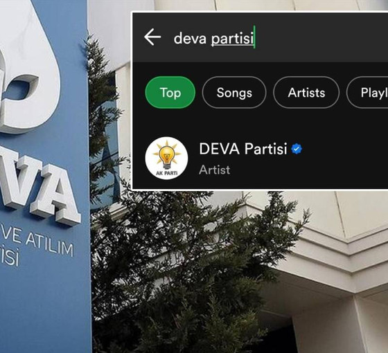 DEVA Partisi'nin Spotify hesabı çalındı: Profil fotoğrafına AKP logosu koyuldu