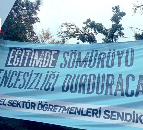 Özel sektör öğretmenlerinin mücadelesi