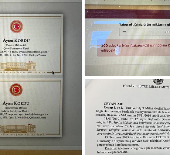 Türkçe kartviziti ücretsiz basan Meclis, Kürtçe için para istedi: Bakanlık 'mevzuat çerçevesinde' olduğunu savundu