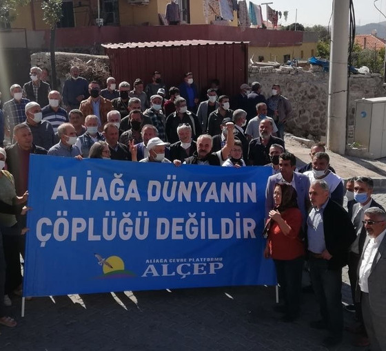 İzmir Aliağa'da Bakanlık üçüncü cüruf tesisine de onay verdi: 'Aliağa gözden çıkarıldı'
