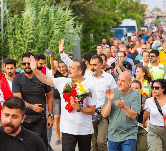 TİP'in Özgürlük Yürüyüşü'nün ilk günü tamamlandı