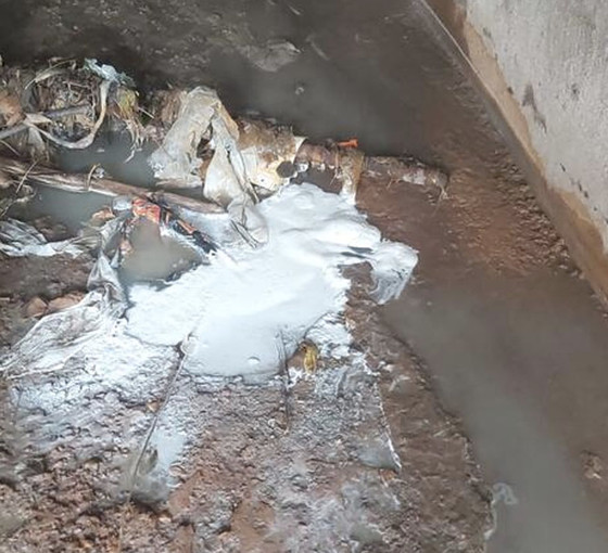 'Yağmur suyu rögarına kimyasal madde boşaltıldı' iddiasına inceleme