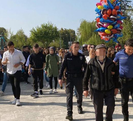 15 yaşındaki kız çocuğa sözlü tacize gözaltı